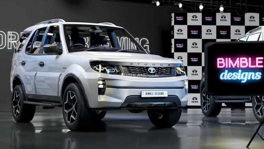 2024 Tata Safari Storme Is Back With An All New Render